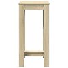 vidaXL Τραπέζι Μπαρ Sonoma Δρυς 51x50x103,5 εκ. Επεξ. Ξύλο