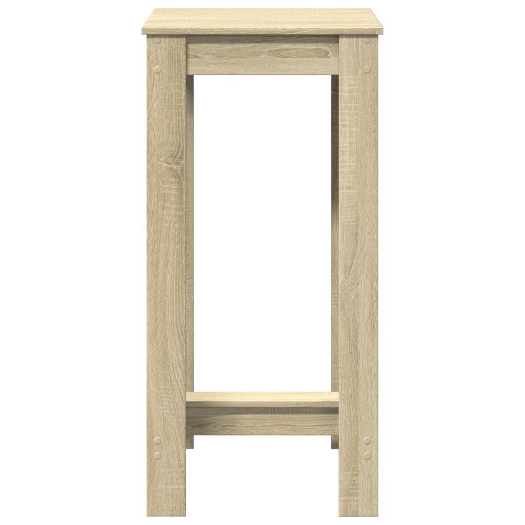 vidaXL Τραπέζι Μπαρ Sonoma Δρυς 51x50x103,5 εκ. Επεξ. Ξύλο