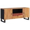 vidaXL Έπιπλο Τηλεόρασης 105x33,5x46 εκ Μασίφ Ξύλο Ακακίας & Επ. Ξύλο