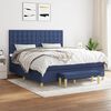 vidaXL &Kappa;&rho;&epsilon;&beta;ά&tau;&iota; Boxspring &mu;&epsilon; &Sigma;&tau;&rho;ώ&mu;&alpha; &Mu;&pi;&lambda;&epsilon; 180x200 &epsilon;&kappa;. &Upsilon;&phi;&alpha;&sigma;&mu;ά&tau;&iota;&nu;&omicron;
