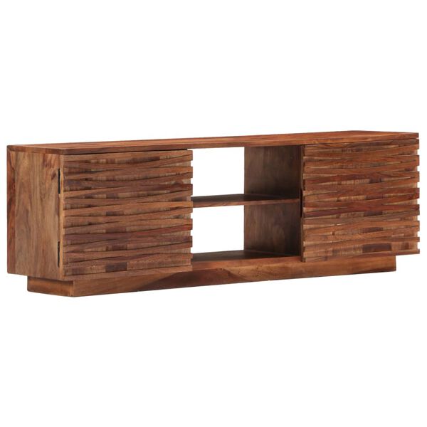 vidaXL Έπιπλο Τηλεόρασης 120 x 30 x 40 εκ. από Μασίφ Ξύλο Ακακίας