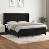 vidaXL &Kappa;&rho;&epsilon;&beta;ά&tau;&iota; Boxspring &mu;&epsilon; &Sigma;&tau;&rho;ώ&mu;&alpha; &Mu;&alpha;ύ&rho;&omicron; 160x200 &epsilon;&kappa;. &Beta;&epsilon;&lambda;&omicron;ύ&delta;&iota;&nu;&omicron;