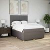 vidaXL &Kappa;&rho;&epsilon;&beta;ά&tau;&iota; Boxspring &mu;&epsilon; &Sigma;&tau;&rho;ώ&mu;&alpha; Taupe 140x200 &epsilon;&kappa;. &Upsilon;&phi;&alpha;&sigma;&mu;ά&tau;&iota;&nu;&omicron;