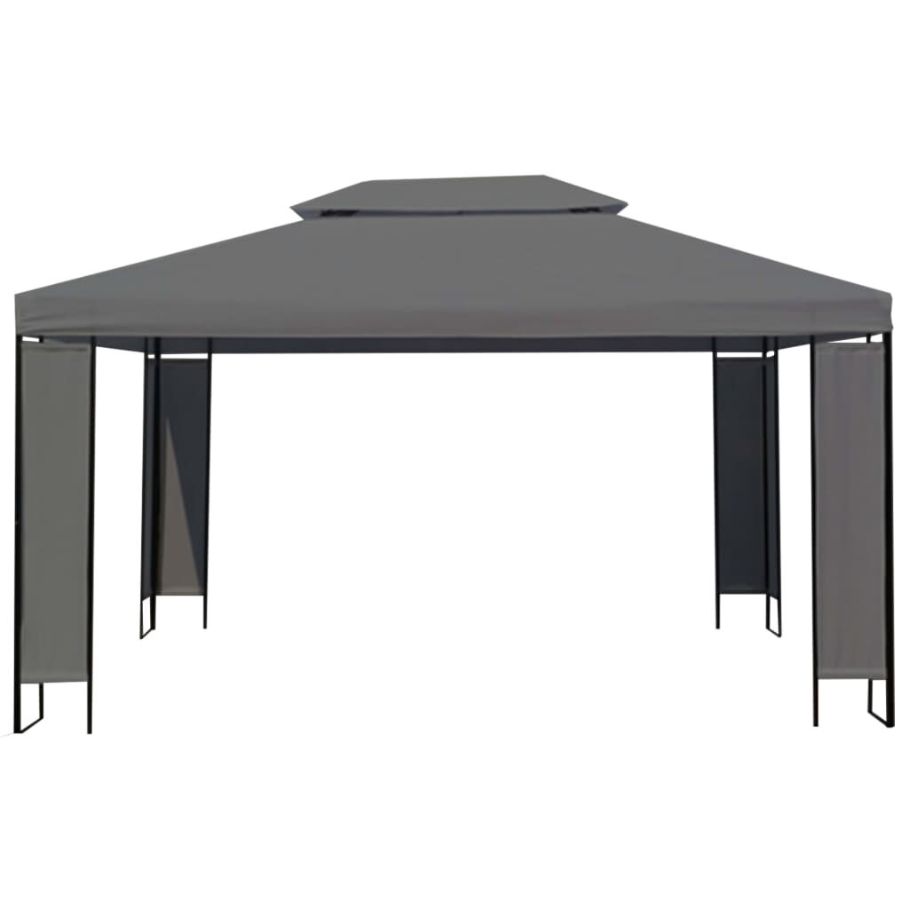 vidaXL Κιόσκι Ανθρακί 300 x 400 εκ.