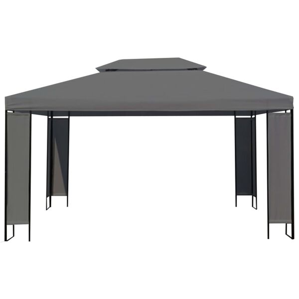 vidaXL Κιόσκι Ανθρακί 300 x 400 εκ.