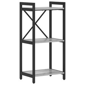 vidaXL &Rho;ά&phi;&iota; &Beta;&iota;&beta;&lambda;ί&omega;&nu; 40 x 30 x 85 &epsilon;&kappa; &Epsilon;&pi;&epsilon;&xi;&epsilon;&rho;&gamma;&alpha;&sigma;&mu;έ&nu;&omicron; &Xi;ύ&lambda;&omicron; &Gamma;&kappa;&rho;&iota; sonoma