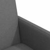 vidaXL Καρέκλα τραπεζαρίας 2 pcs Σκούρο γκρι 57 x 66 x 94 εκ ύφασμα