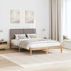 vidaXL &Sigma;&kappa;&epsilon;&lambda;&epsilon;&tau;ό&sigmaf; &Kappa;&rho;&epsilon;&beta;&alpha;&tau;&iota;&omicron;ύ Taupe 140 x 190 cm &Sigma;&tau;&epsilon;&rho;&epsilon;ά &xi;&upsilon;&lambda;&epsilon;ί&alpha; &pi;&epsilon;ύ&kappa;&omicron;&upsilon;