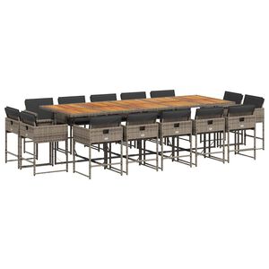 vidaXL &Sigma;&epsilon;&tau; &Tau;&rho;&alpha;&pi;&epsilon;&zeta;&alpha;&rho;ί&alpha;&sigmaf; &Kappa;ή&pi;&omicron;&upsilon; 15 &tau;&epsilon;&mu;. &Gamma;&kappa;&rho;&iota; &Sigma;&upsilon;&nu;&theta;&epsilon;&tau;&iota;&kappa;ό &Rho;&alpha;&tau;ά&nu; &mu;&epsilon; &Mu;&alpha;&xi;&iota;&lambda;ά&rho;&iota;&alpha;