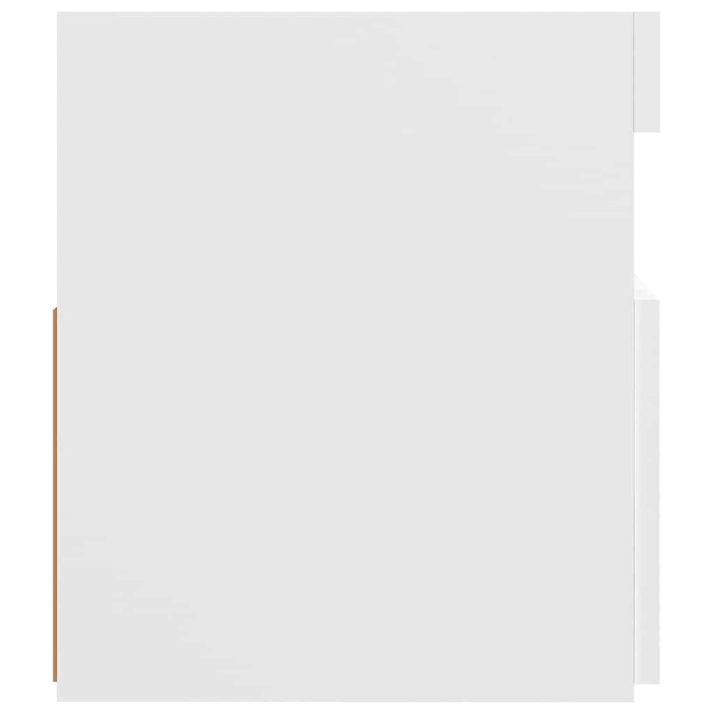 vidaXL Έπιπλο Τηλεόρασης με LED Λευκό 90 x 35 x 40 εκ.