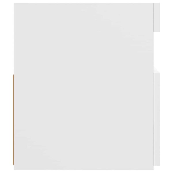 vidaXL Έπιπλο Τηλεόρασης με LED Λευκό 90 x 35 x 40 εκ.