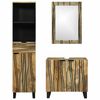 vidaXL Σετ Επίπλων Μπάνιου με συρτάρι 3 pcs Καφέ 38 x 33 x 160 εκ.