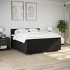 vidaXL &Kappa;&rho;&epsilon;&beta;ά&tau;&iota; Boxspring &mu;&epsilon; &Sigma;&tau;&rho;ώ&mu;&alpha; &Mu;&alpha;ύ&rho;&omicron; 180x200 &epsilon;&kappa;. &Upsilon;&phi;&alpha;&sigma;&mu;ά&tau;&iota;&nu;&omicron;
