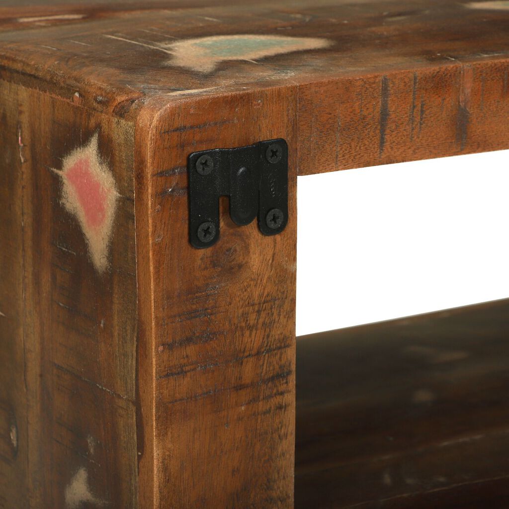 vidaXL TV Cabinet Πολύχρωμο 60x30x25 εκ. Μασίφ ξύλο ανακυκλωμένο