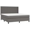 vidaXL &Kappa;&rho;&epsilon;&beta;ά&tau;&iota; Boxspring &mu;&epsilon; &Sigma;&tau;&rho;ώ&mu;&alpha; & LED &Gamma;&kappa;&rho;&iota; 180x200 &epsilon;&kappa;. &Sigma;&upsilon;&nu;&theta;. &Delta;έ&rho;&mu;&alpha;