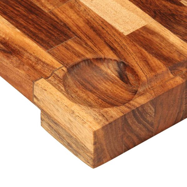 vidaXL Επιφάνεια Κοπής 30x21x4 εκ. από Μασίφ Ξύλο Ακακίας