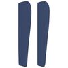 vidaXL Κεφαλάρι με Πτερύγια Μπλε 93 x 23 x 118/128 εκ. Υφασμάτινο