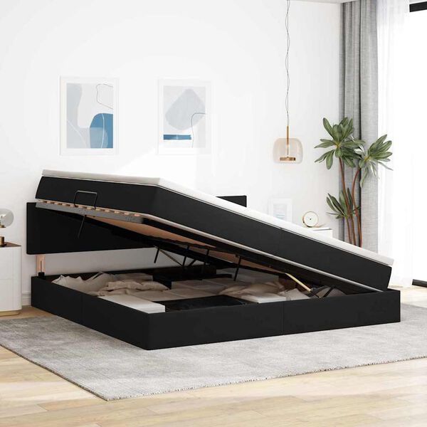 vidaXL &Kappa;&rho;&epsilon;&beta;ά&tau;&iota; &Alpha;&pi;&omicron;&theta;ή&kappa;&eta;&sigmaf; &mu;&epsilon; &sigma;&tau;&rho;ώ&mu;&alpha; &Mu;&alpha;ύ&rho;&omicron; 200 x 200 cm &Beta;&epsilon;&lambda;&omicron;ύ&delta;&omicron;