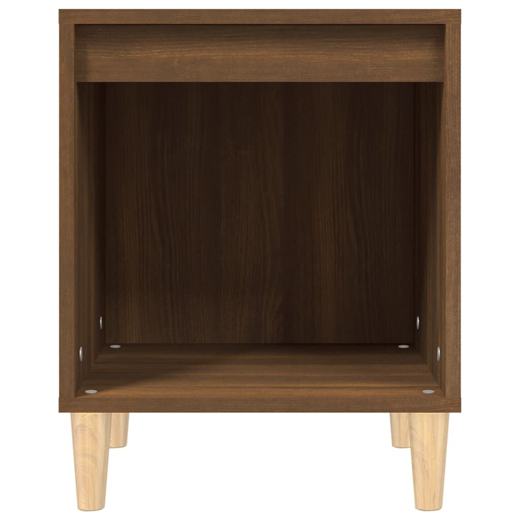 vidaXL Κομοδίνο Καφέ Δρυς 40x35x50 εκ.