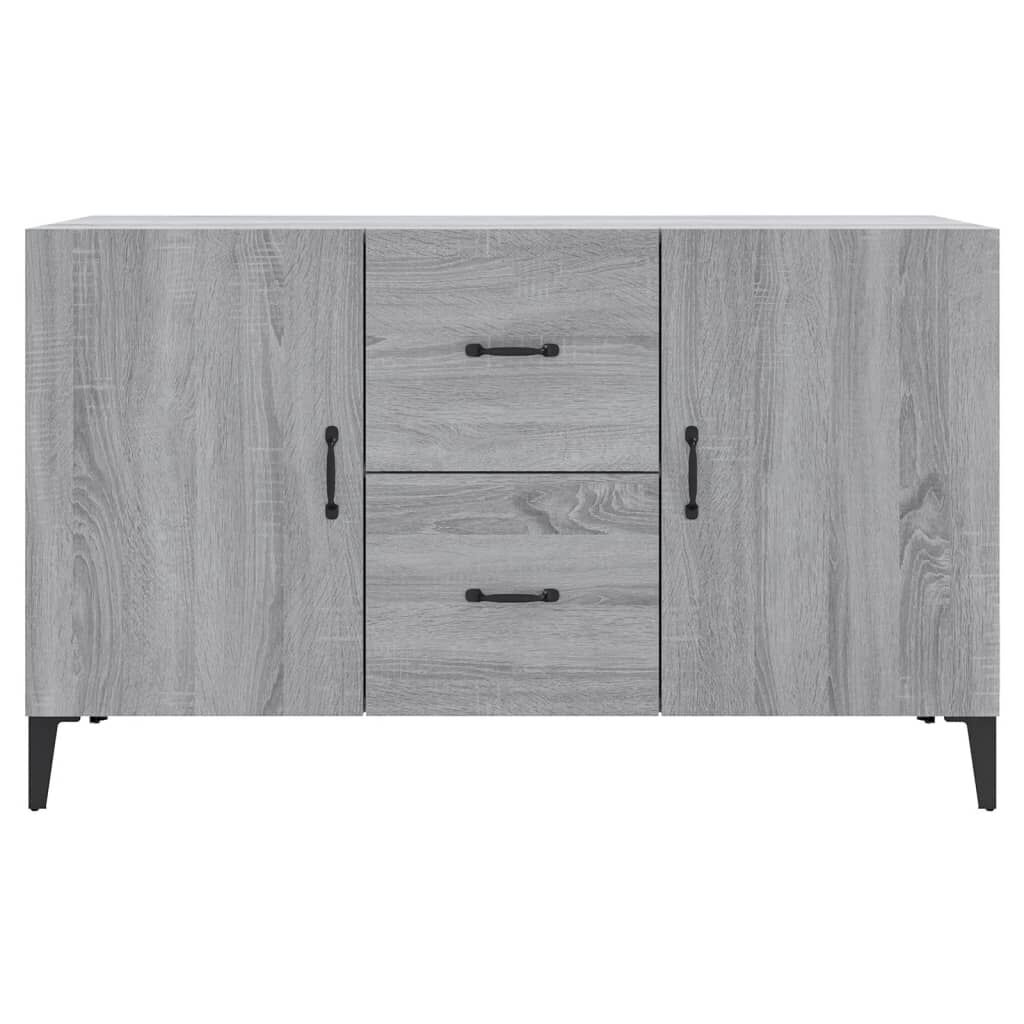 vidaXL Μπουφές Γκρι Sonoma 100 x 36 x 60 εκ. από Επεξεργασμένο Ξύλο