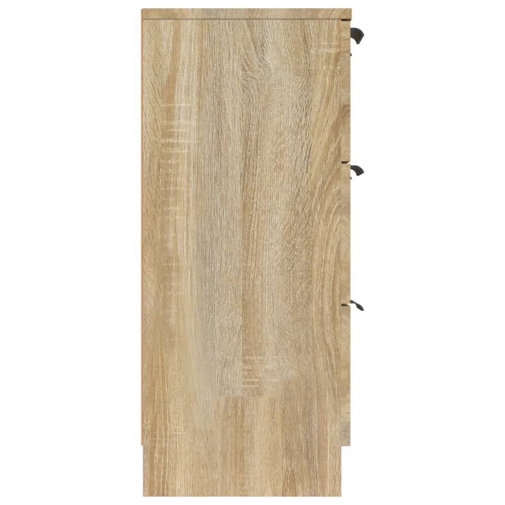 vidaXL Συρταριέρα Sonoma Δρυς 60 x 30 x 70 εκ. από Επεξεργασμένο Ξύλο