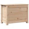 vidaXL Κουτί Αποθήκευσης 60x32x45,5 εκ από Μασίφ Ξύλο Πεύκου