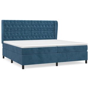 vidaXL &Kappa;&rho;&epsilon;&beta;ά&tau;&iota; Boxspring &mu;&epsilon; &Sigma;&tau;&rho;ώ&mu;&alpha; &Sigma;&kappa;&omicron;ύ&rho;&omicron; &Mu;&pi;&lambda;&epsilon; 200x200 &epsilon;&kappa;. &Beta;&epsilon;&lambda;&omicron;ύ&delta;&iota;&nu;&omicron;