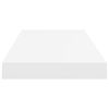 vidaXL Ράφι Τοίχου Άσπρο 60x23,5x3,8 εκ. MDF