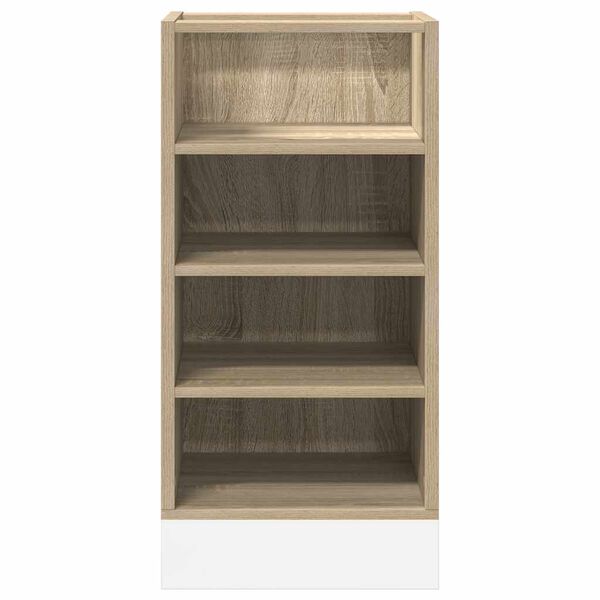vidaXL Κάτω ντουλάπι Riga Sonoma Oak 40x44,5x81,5 cm