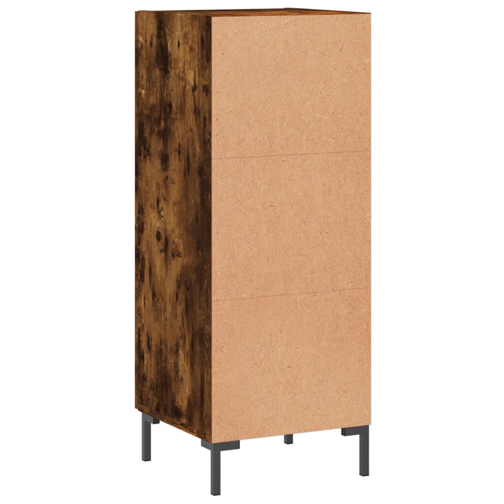 vidaXL Ντουλάπι Καπνιστή Δρυς 34,5 x 34 x 90 εκ. Επεξεργασμένο Ξύλο