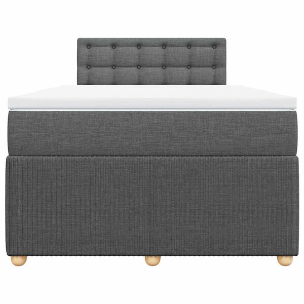 vidaXL &Kappa;&rho;&epsilon;&beta;ά&tau;&iota; Boxspring &mu;&epsilon; &Sigma;&tau;&rho;ώ&mu;&alpha; &Sigma;&kappa;&omicron;ύ&rho;&omicron; &Gamma;&kappa;&rho;&iota; 120x200 &epsilon;&kappa;. &Upsilon;&phi;&alpha;&sigma;&mu;ά&tau;&iota;&nu;&omicron;