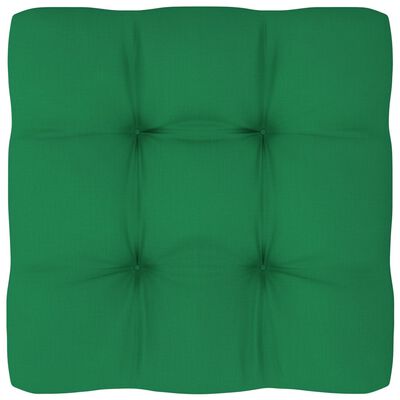 vidaXL Μαξιλάρι Καναπέ Παλέτας Πράσινο 80 x 80 x 10 εκ.