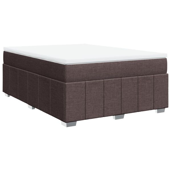 vidaXL &Kappa;&rho;&epsilon;&beta;ά&tau;&iota; Boxspring &mu;&epsilon; &Sigma;&tau;&rho;ώ&mu;&alpha; &Sigma;&kappa;&omicron;ύ&rho;&omicron; &Kappa;&alpha;&phi;έ 140x200 &epsilon;&kappa; &Upsilon;&phi;&alpha;&sigma;&mu;ά&tau;&iota;&nu;&omicron;