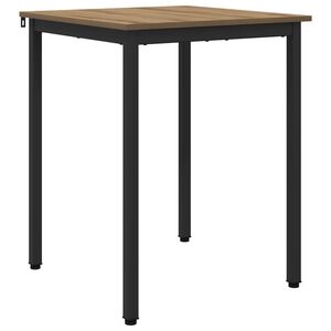 vidaXL &Tau;&rho;&alpha;&pi;&epsilon;&zeta;&alpha;&rho;ί&epsilon;&sigmaf; 60 x 60 x 75 cm &Epsilon;&pi;&epsilon;&xi;&epsilon;&rho;&gamma;&alpha;&sigma;&mu;έ&nu;&omicron; &Xi;ύ&lambda;&omicron; Artisan &Delta;&rho;&upsilon;&sigmaf;