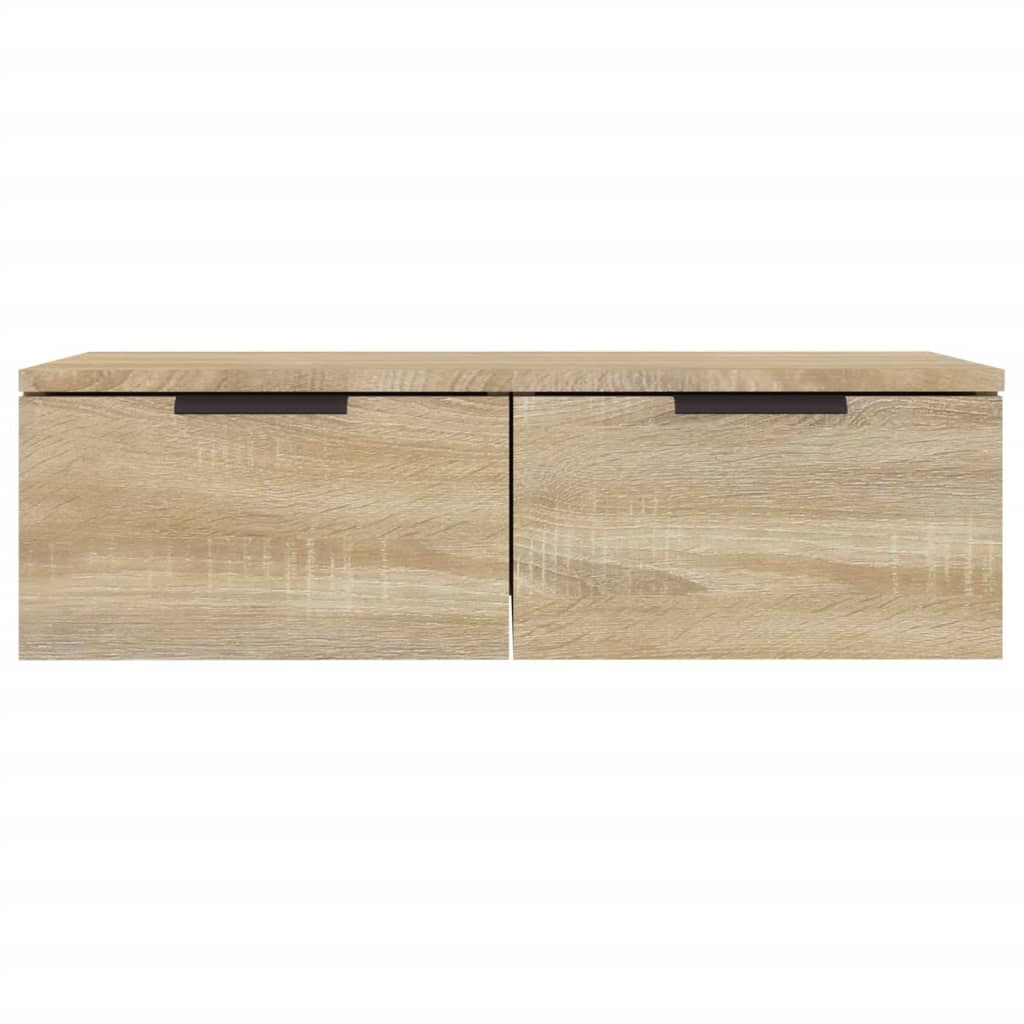 vidaXL Ντουλάπια Τοίχου 2 τεμ. Sonoma Δρυς 68x30x20 εκ. Επεξ. Ξύλο