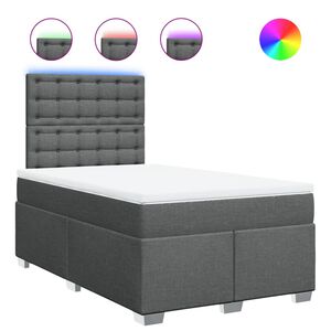 vidaXL &Kappa;&rho;&epsilon;&beta;ά&tau;&iota; Boxspring &mu;&epsilon; &Sigma;&tau;&rho;ώ&mu;&alpha; &Sigma;&kappa;&omicron;ύ&rho;&omicron; &Gamma;&kappa;&rho;&iota; 120x200 &epsilon;&kappa;. &Upsilon;&phi;&alpha;&sigma;&mu;ά&tau;&iota;&nu;&omicron;