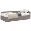 vidaXL &Kappa;&rho;&epsilon;&beta;ά&tau;&iota; &gamma;&omega;&nu;ί&alpha;&sigmaf; &mu;&epsilon; &sigma;&tau;&rho;ώ&mu;&alpha; 2 &tau;&mu;&chi;. Taupe 90 x 200 cm ύ&phi;&alpha;&sigma;&mu;&alpha;