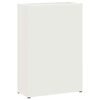 vidaXL Σχέδιο & βάση αποθήκευσης Λευκό 28 x 12 x 41 εκ Μέταλλο