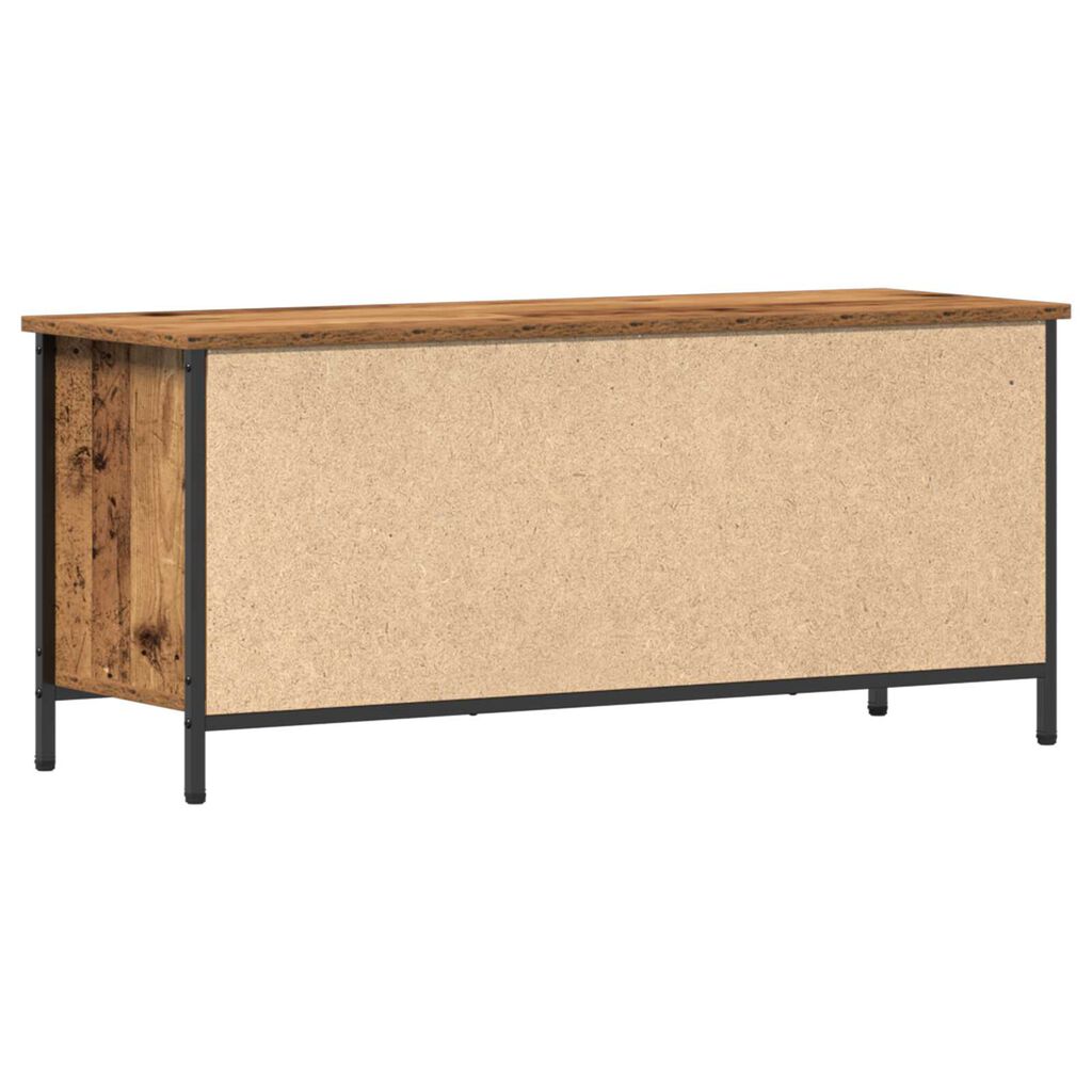 vidaXL Old Wood TV Unit Παλιά Ξυλεία Μοριοσανίδες 102 x 35 x 45 εκ