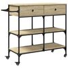 vidaXL &Tau;&rho;ό&lambda;&epsilon;ϊ &Kappa;&omicron;&upsilon;&zeta;ί&nu;&alpha;&sigmaf; Sonoma &Delta;&rho;&upsilon;&sigmaf; 105x42x95 &epsilon;&kappa;. &Epsilon;&pi;&epsilon;&xi;&epsilon;&rho;&gamma;&alpha;&sigma;&mu;έ&nu;&omicron; &Xi;ύ&lambda;&omicron;