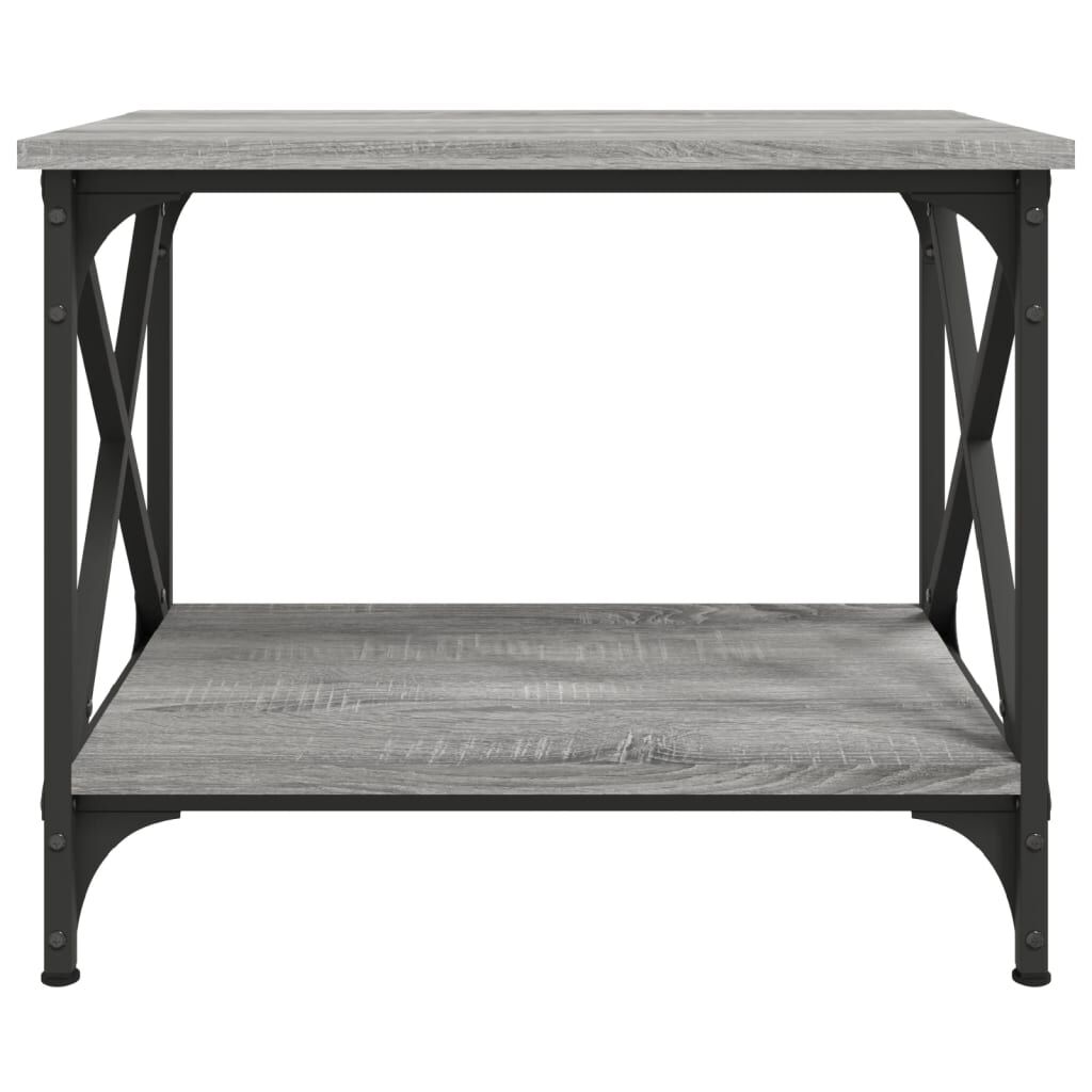 vidaXL Βοηθητικό Τραπέζι Γκρι Sonoma 55x38x45 εκ. Επεξεργασμένο Ξύλο