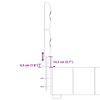vidaXL Κρεβάτι Boxspring με Στρώμα Ανοιχτό Γκρι 80x200 εκ. Υφασμάτινο