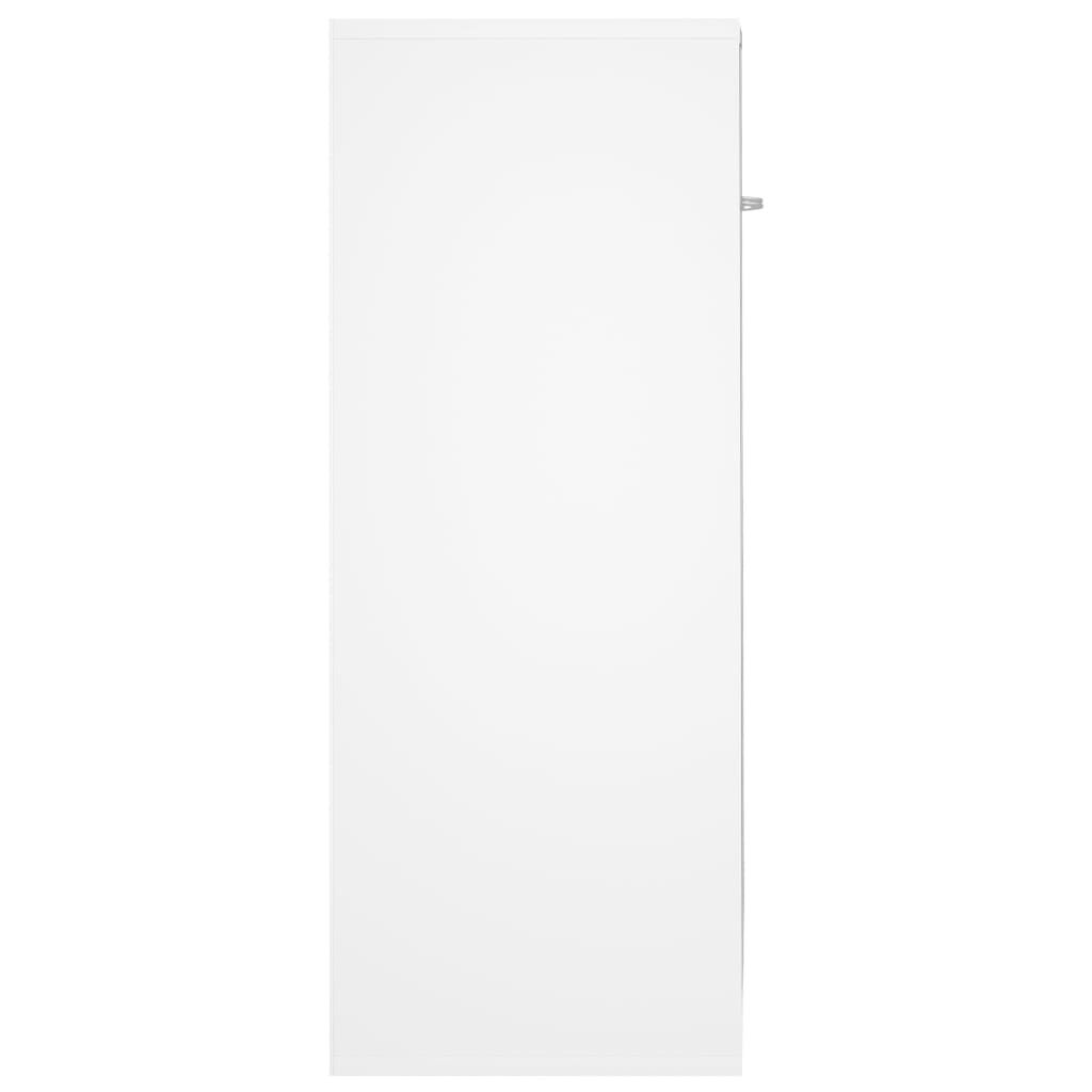 vidaXL Ντουλάπι Λευκό 60 x 30 x 75 εκ. από Επεξεργασμένο Ξύλο