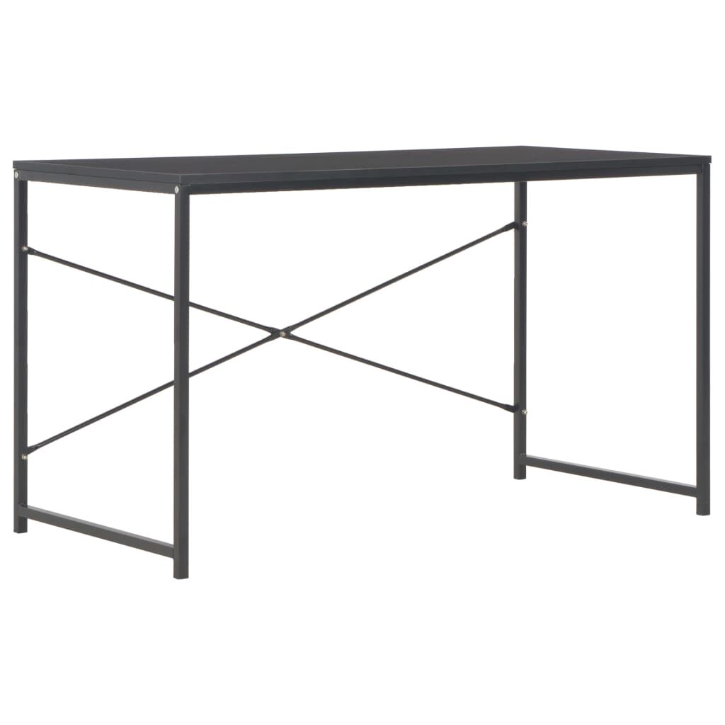 vidaXL Γραφείο Υπολογιστή Μαύρο 120 x 60 x 70 εκ.