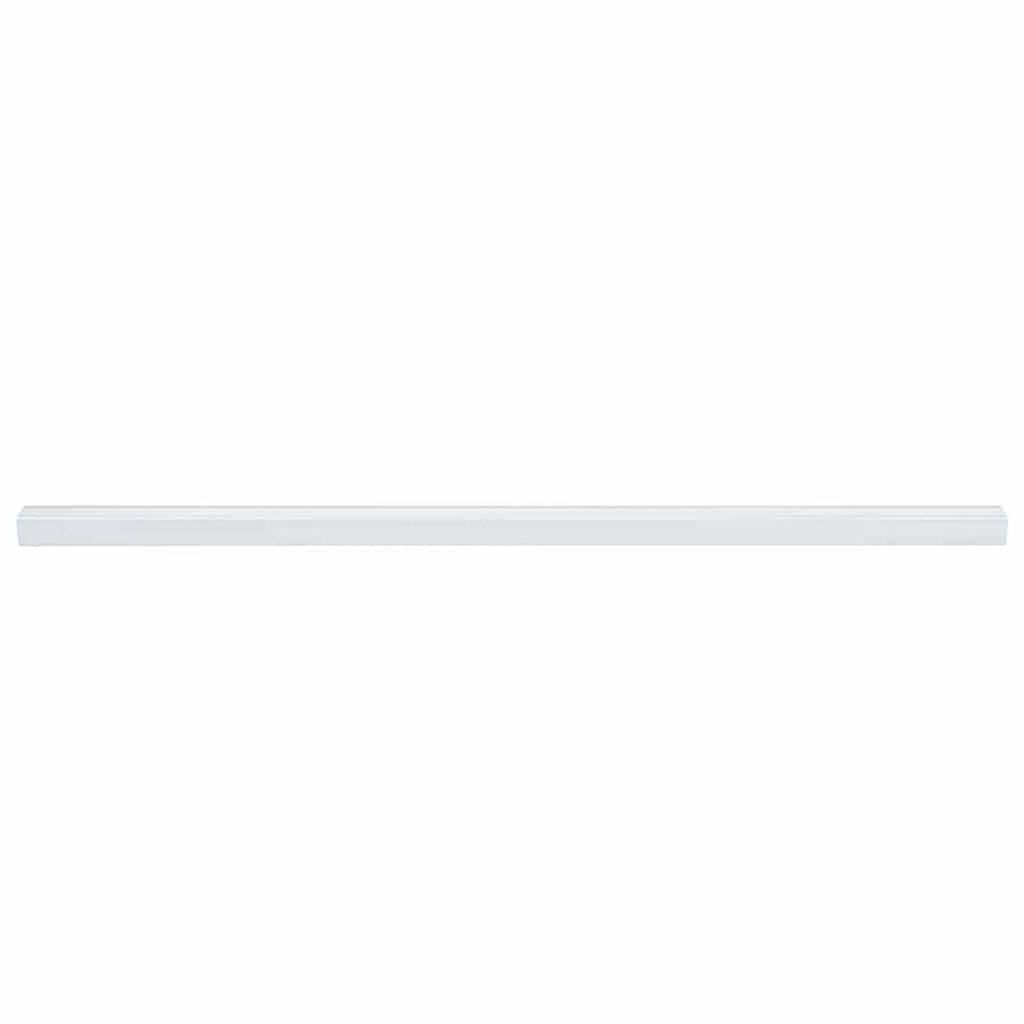 vidaXL Προστατευτικά ακμών σκάλας 10 pcs Ασημί 67 cm Αλουμίνιο
