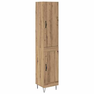 vidaXL Highboard Artisan Oak 34,5 x 34 x 90 &epsilon;&kappa;. &Epsilon;&pi;&epsilon;&xi;&epsilon;&rho;&gamma;&alpha;&sigma;&mu;έ&nu;&omicron; &xi;ύ&lambda;&omicron;