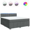 vidaXL &Kappa;&rho;&epsilon;&beta;ά&tau;&iota; Boxspring &mu;&epsilon; &Sigma;&tau;&rho;ώ&mu;&alpha; &Sigma;&kappa;&omicron;ύ&rho;&omicron; &Gamma;&kappa;&rho;&iota; 180x200 &epsilon;&kappa; &Upsilon;&phi;&alpha;&sigma;&mu;ά&tau;&iota;&nu;