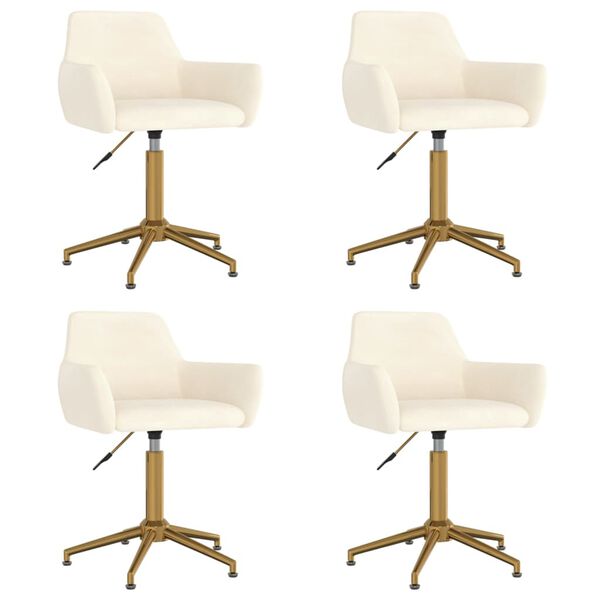 vidaXL &Kappa;&alpha;&rho;έ&kappa;&lambda;&epsilon;&sigmaf; &Tau;&rho;&alpha;&pi;&epsilon;&zeta;&alpha;&rho;ί&alpha;&sigmaf; &Pi;&epsilon;&rho;&iota;&sigma;&tau;&rho;&epsilon;&phi;ό&mu;&epsilon;&nu;&epsilon;&sigmaf; 4 &tau;&epsilon;&mu;. &Kappa;&rho;&epsilon;&mu; &Beta;&epsilon;&lambda;&omicron;ύ&delta;&iota;&nu;&epsilon;&sigmaf;