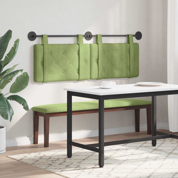 vidaXL &Kappa;&rho;&epsilon;&mu;&alpha;&sigma;&tau;ό &Kappa;&epsilon;&phi;&alpha;&lambda;ά&rho;&iota; &Alpha;&nu;&omicron;&iota;&chi;&tau;ό &Pi;&rho;ά&sigma;&iota;&nu;&omicron; 150 x 55 x 5 &epsilon;&kappa; &Beta;&epsilon;&lambda;&omicron;ύ&delta;&omicron;