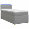 vidaXL &Kappa;&rho;&epsilon;&beta;ά&tau;&iota; box spring &mu;&epsilon; &sigma;&tau;&rho;ώ&mu;&alpha; &Alpha;&nu;&omicron;&iota;&chi;&tau;ό &gamma;&kappa;&rho;&iota; 100 x 200 cm Ύ&phi;&alpha;&sigma;&mu;&alpha;
